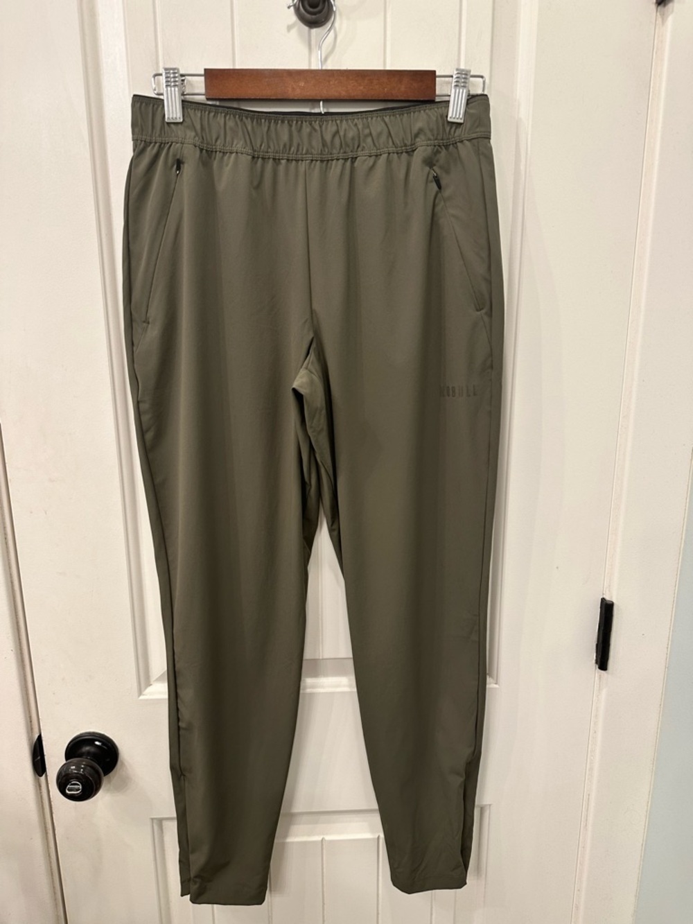 NOBULL Olive Green Performance Training Gym Jogger Pants Size S